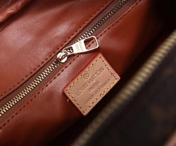 LOUIS VUITTON TOILETRY COSMETIC BAG BROWN CANVAS 28CM  N47624 - Image 6