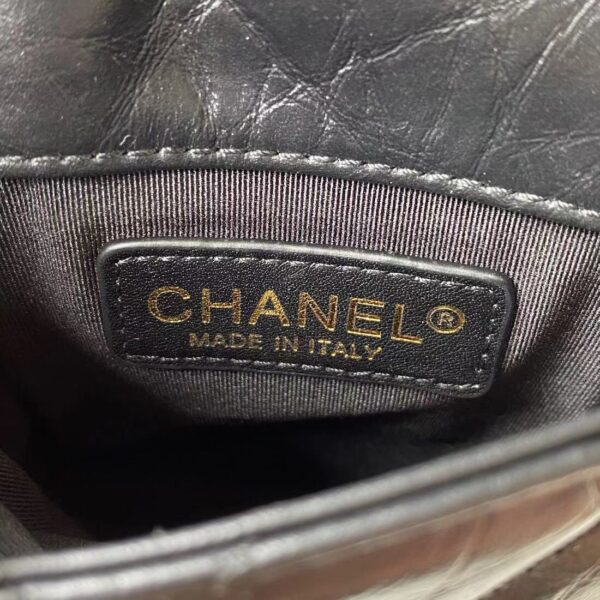 CHANEL CROSSBODY BAG BLACK AS2695 - Image 6