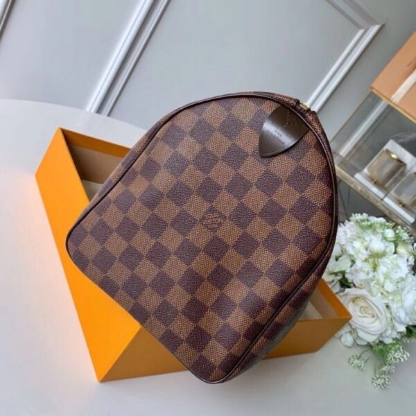 LOUIS VUITTON SPEEDY BANDOULIÈRE 35 DAMIER EBENE N41366 - Image 6