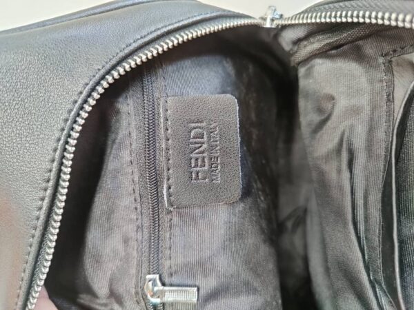 FENDI CROSSBODY HALLOWEEN BLACK BAG 26CM - Image 9