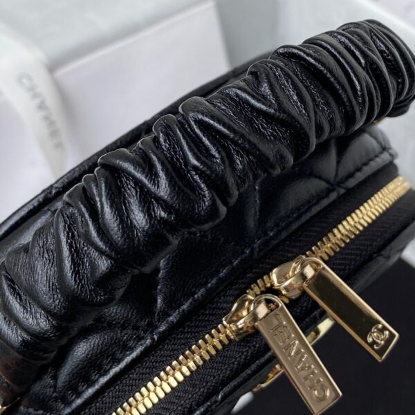 CHANEL VANITY CASE BLACK AP2731 - Image 5