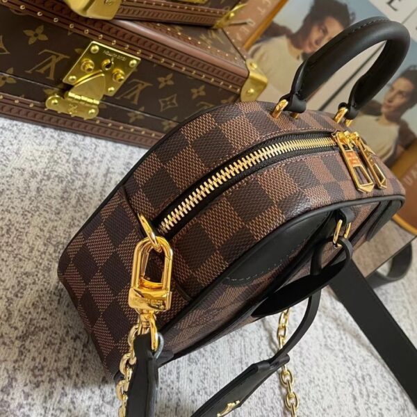 LOUIS VUITTON VALISETTE SOUPLE BB 19CM BLACK N50063 - Image 5