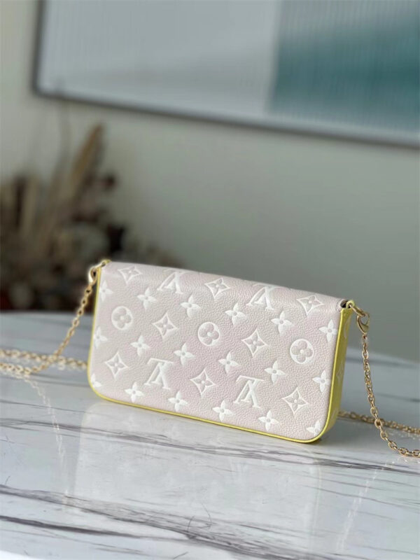 LOUIS VUITTON FÉLICIE POCHETTE 21CM PINK M81359 - Image 10