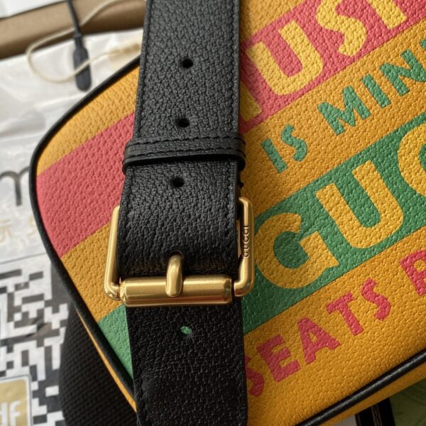 GUCCI BELT BAG IN YELLOW 24CM 602695ULMBT7670 - Image 4