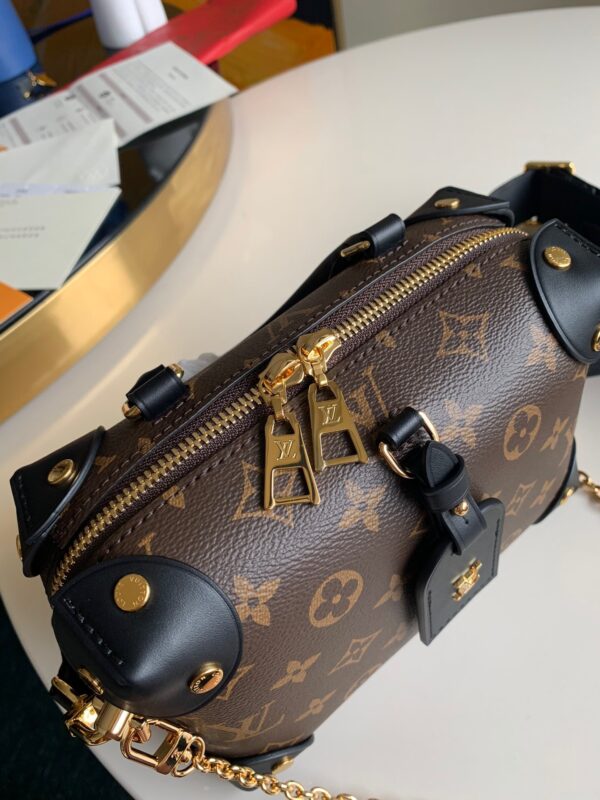 LOUIS VUITTON MONOGRAM PETITE MALLE SOUPLE 20CM M45571 - Image 8