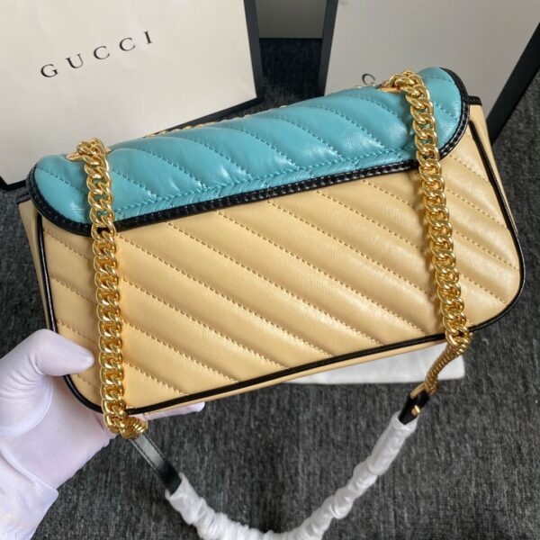 GUCCI ONLINE EXCLUSIVE GG MARMONT SMALL BAG 26CM 443497 1X5JE 9389 - Image 3