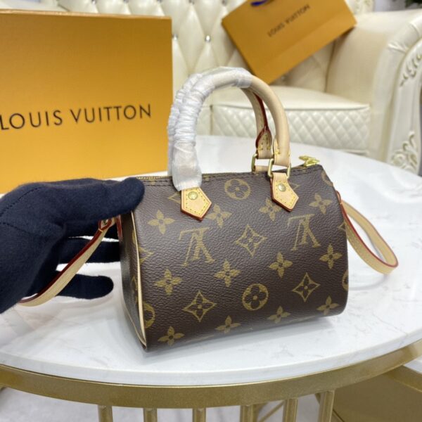 LOUIS VUITTON NANO SPEEDY BEIGE M81085 - Image 2