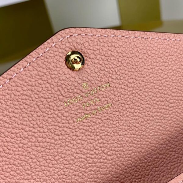 Louis Vuitton Aurore Monogram Empreinte Wallet 20cm Pink - Image 3