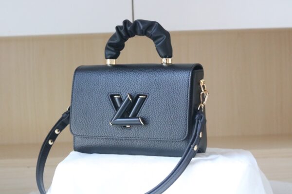 LOUIS VUITTON TWIST MM BAGS 23CM BLACK M58688 - Image 2