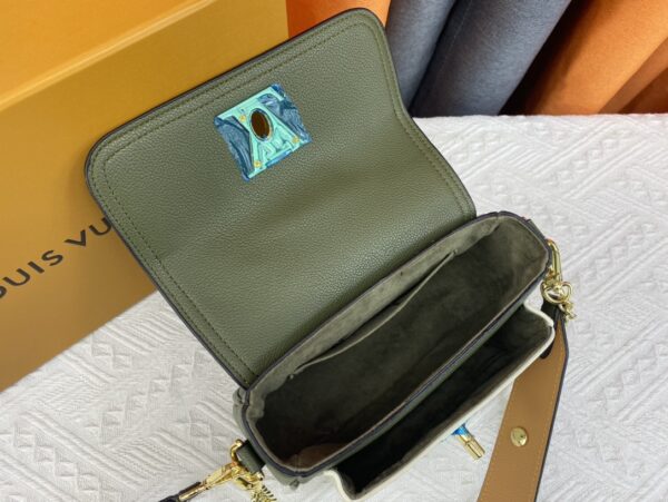 LOUIS VUITTON LOCKME TENDER BAG KHAKI GREEN M59731 - Image 9
