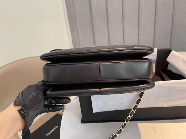 CHANEL CC TRENDY BAG BLACK 25CM - Image 4