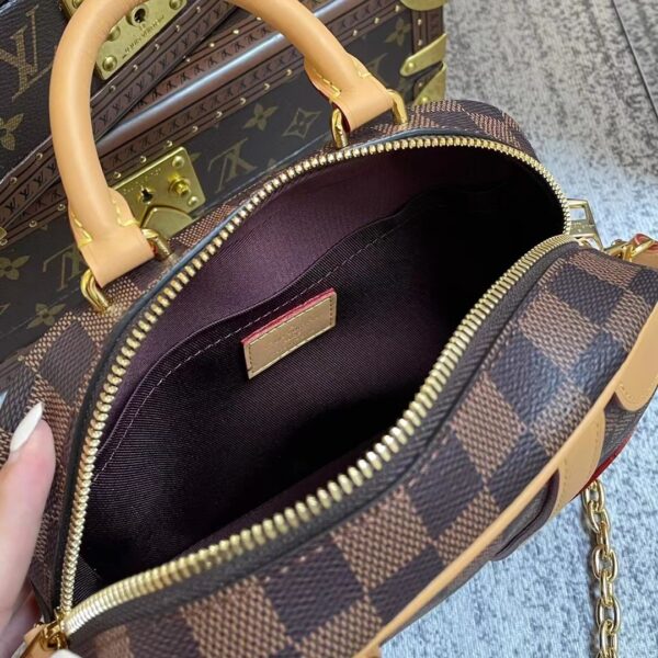 LOUIS VUITTON VALISETTE SOUPLE BB 21CM BEIGE N50065 - Image 9