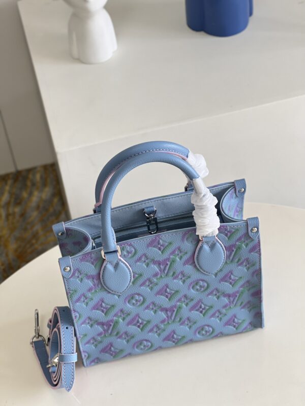 LOUIS VUITTON ONTHEGO PM 25CM PURPLE M46067 - Image 8