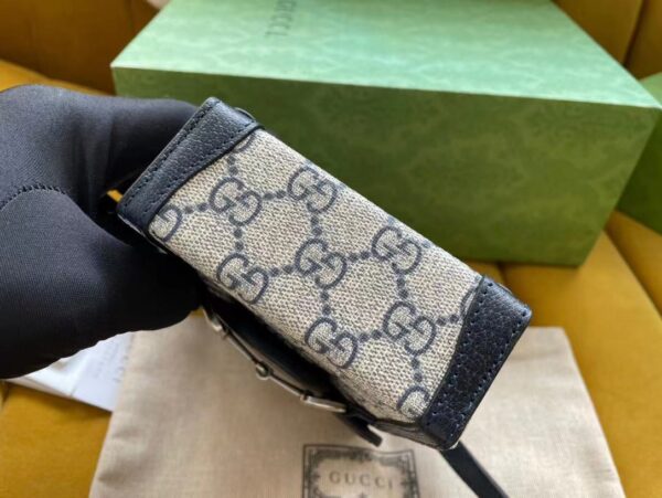 GUCCI HORSEBIT 1955 MINI BAG 625615 K9GSN 4075 - Image 5