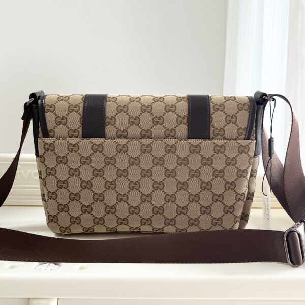 GUCCI MONOGRAM GG BUM BAG BELT POUCH WAIST BAG BEIGE - Image 3