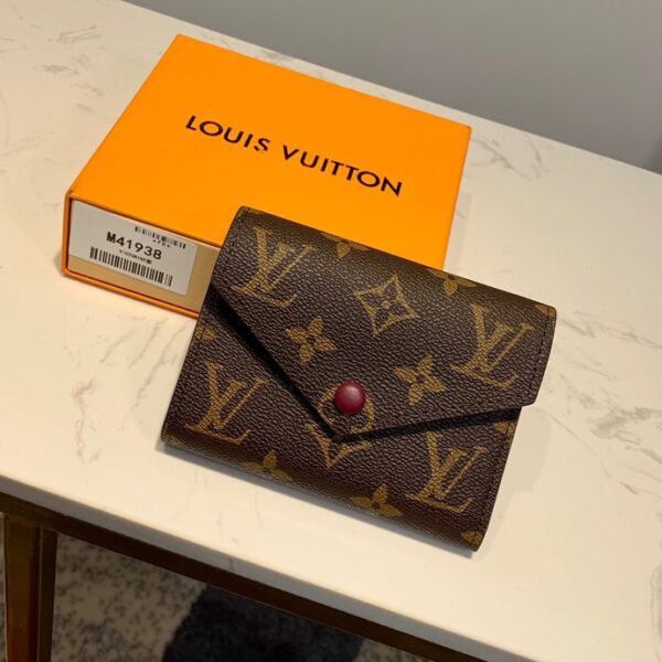 LOUIS VUITTON VICTORINE WALLET 12CM FUCHSIA M41938 - Image 4