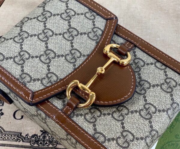 GUCCI HORSEBIT 1955 MINI BAG 625615 92TCG 8563 - Image 6