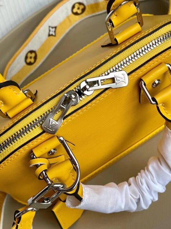 LOUIS VUITTON ALMA BB 23CM YELLOW M59358 - Image 9