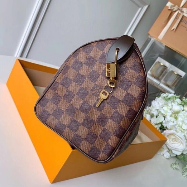 LOUIS VUITTON SPEEDY BANDOULIÈRE 35 DAMIER EBENE N41366 - Image 2