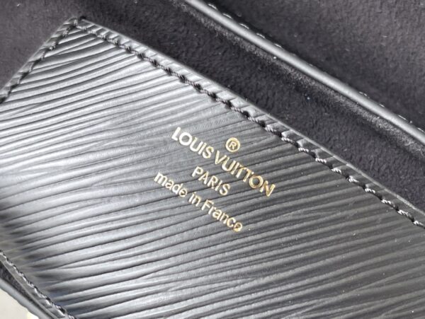 LOUIS VUITTON TWIST MM 23CM BLACK AND PINK M59885 - Image 6
