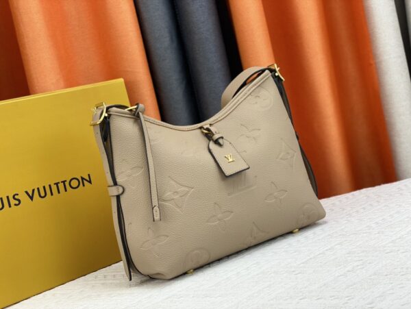 LOUIS VUITTON CARRYALL PM LIGHT BROWN 39CM M46292 - Image 4