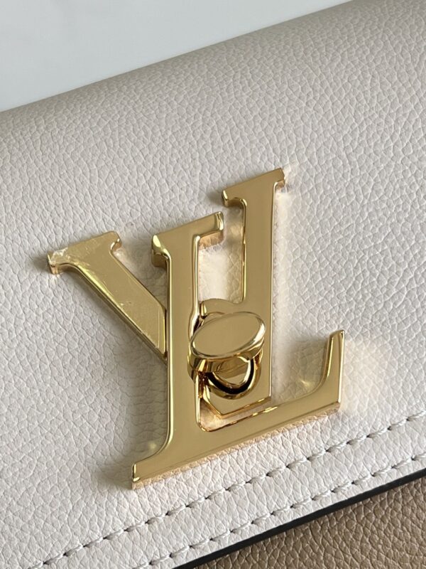 LOUIS VUITTON LOCKME TENDER 19CM QUARTZ WHITE M59733 - Image 7