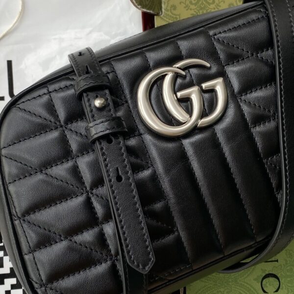 GUCCI Marmont small shoulder bag 447632 UM8BN 1000 - Image 2
