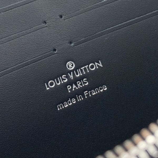 LOUIS VUITTON ZIPPY WALLET BLACK M61867 - Image 5