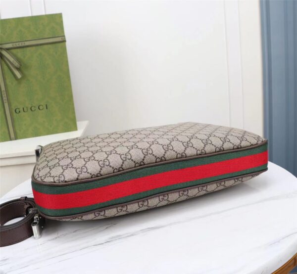 GUCCI GG ATTACHE LARGE SHOULDER BAG 35CM 702823 96GRN 4091 - Image 4