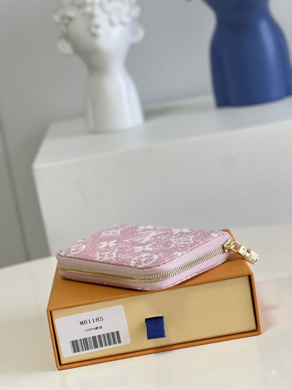 Louis Vuitton Zippy Coin Purse Rose Pink M81185 - Image 3