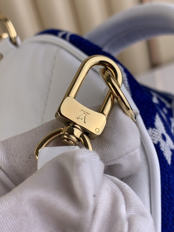 LOUIS VUITTON PALM SPRINGS MINI BACKPACK 22CM BLUE M46207 - Image 6
