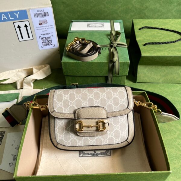 GUCCI HORSEBIT 1955 MINI BAG 658574 UULAG 9682 - Image 2