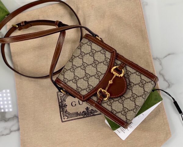 GUCCI HORSEBIT 1955 MINI BAG 625615 92TCG 8563 - Image 10