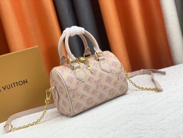 LOUIS VUITTON NANO SPEEDY LIGHT PINK M81508 - Image 9