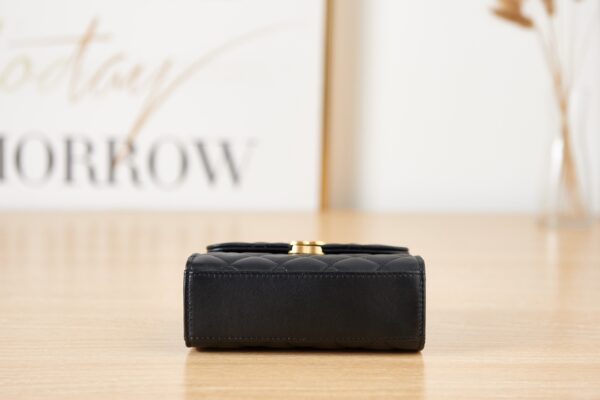 CHANEL CLUTCH WITH CHAIN BLACK AP2945 B08842 94305 - Image 2