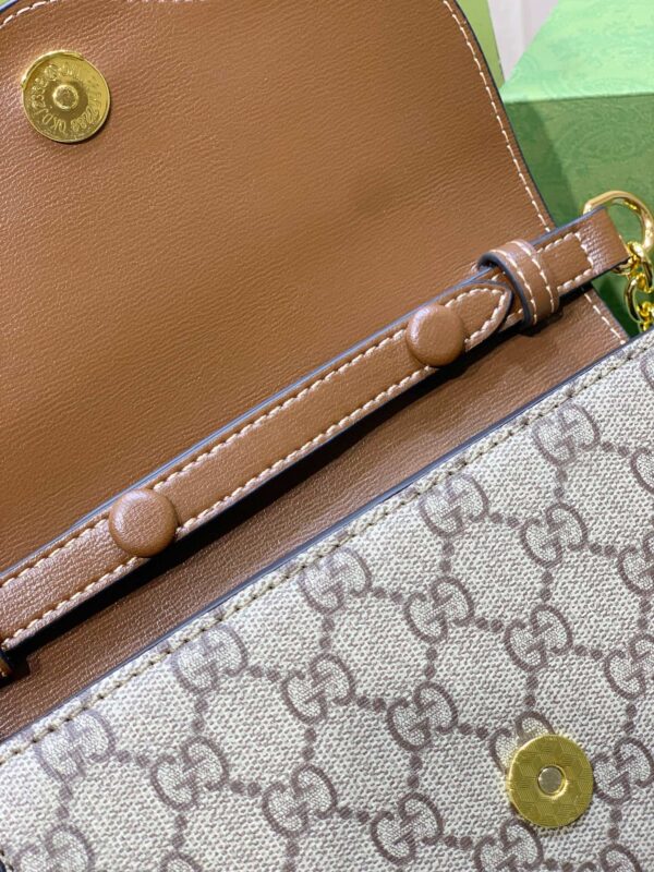 GUCCI HORSEBIT 1955 MINI BAG 20CM 724713 HUHHX 8565 - Image 8