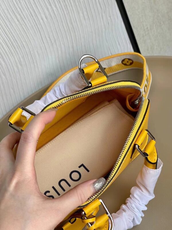 LOUIS VUITTON ALMA BB 23CM YELLOW M59358 - Image 10
