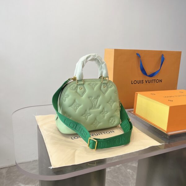 LOUIS VUITTON ALMA BB IN LIGHT GREEN M20855 - Image 9