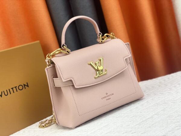 LOUIS VUITTON LOCKME EVER BB BAG PINK 23CM M21088 - Image 8