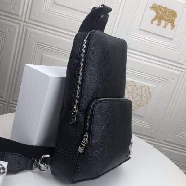 LOUIS VUITTON AVENUE SLINGBAG BLACK 31CM M30443 - Image 4