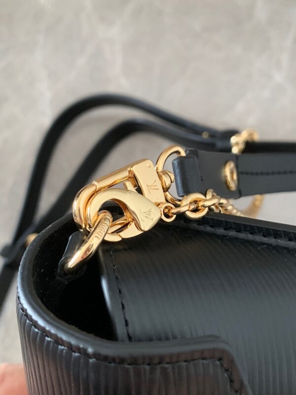 LOUIS VUITTON PADLOCK ON STRAP 19CM BLACK M80682 - Image 9