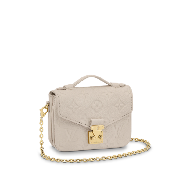 LOUIS VUITTON MICRO MÉTIS BEIGE CLAIR 14CM
