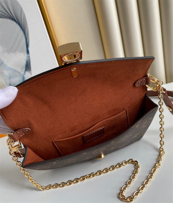 LOUIS VUITTON PADLOCK ON STRAP 19CM CARAMEL M80763 - Image 9