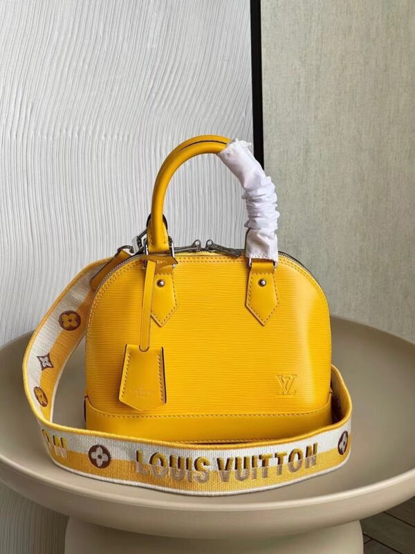 LOUIS VUITTON ALMA BB 23CM YELLOW M59358 - Image 2