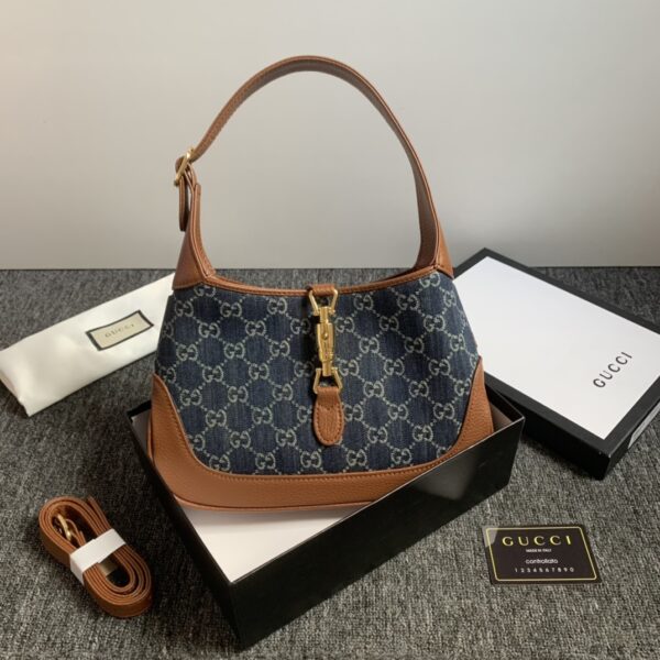 GUCCI JACKIE 1961 SMALL SHOULDER BAG 636706 2KQGG 8375 - Image 3