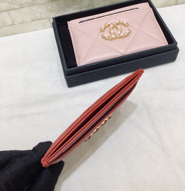 CHANEL FLAP WALLET RED AP0941 - Image 5