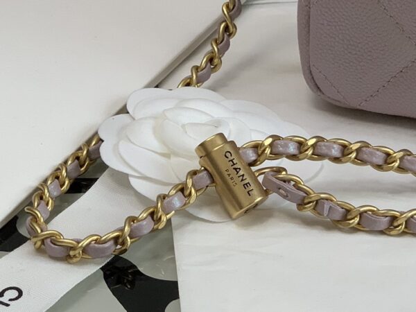 CHANEL VANITY PEARL CRUSH LIGHT PURPLE 17CM AS2856C - Image 3