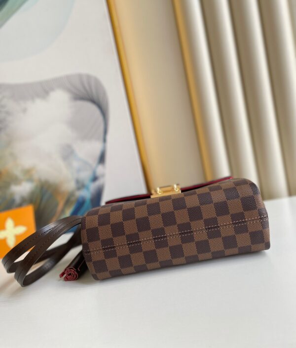 LOUIS VUITTON DAMIER EBENE CROISETTE 25CM N53000 - Image 7