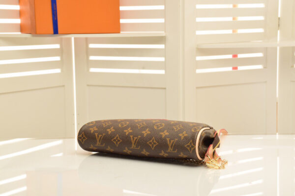 LOUIS VUITTON EVA SHOULDER BAG MONOGRAM BROWN 25CM - Image 8