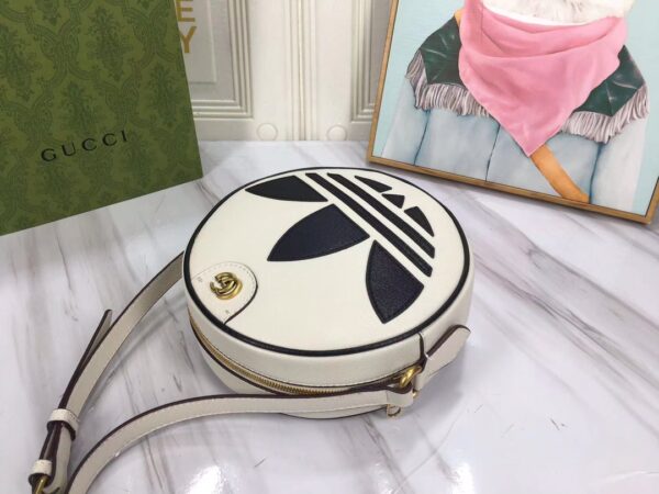 GUCCI x ADIDAS OPHIDIA SHOULDER BAG WHITE 22CM 702626 DJ24T 8847 - Image 2
